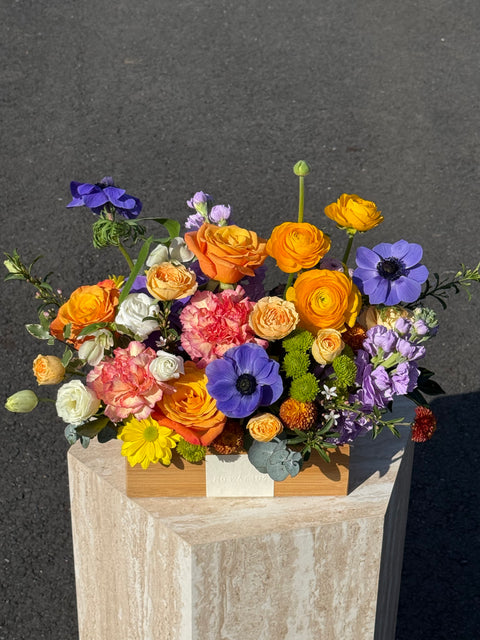 Spring Trilogy - Set of 3 Flower Box Arrangements