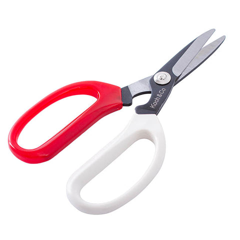 Scissors Florist and CRAFT Red & Cream